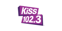 Kiss 102.3 logo