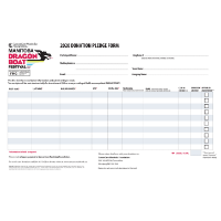 DBF multiple donation form